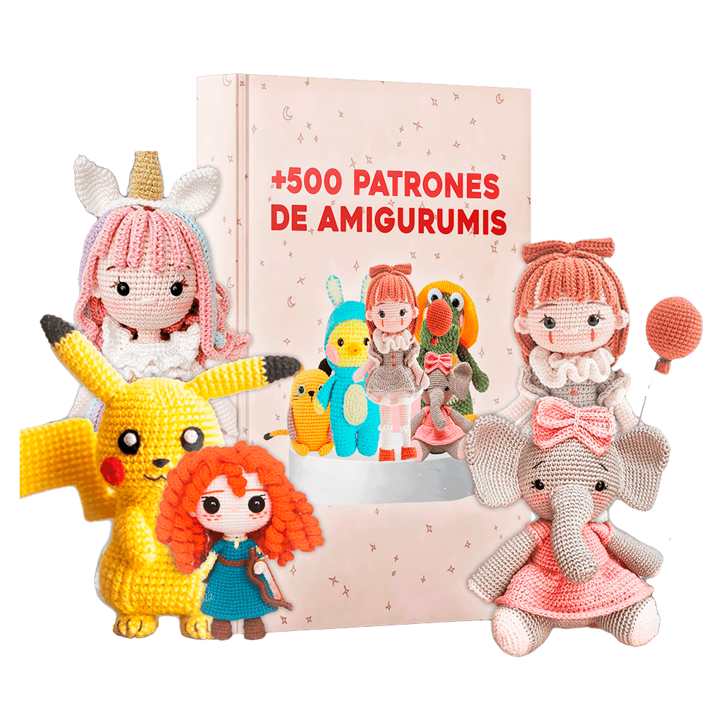 +500 patrones crochet curso online